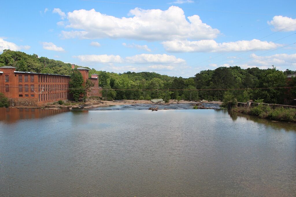 The Mill at Yellow River in Porterdale, Georgia.